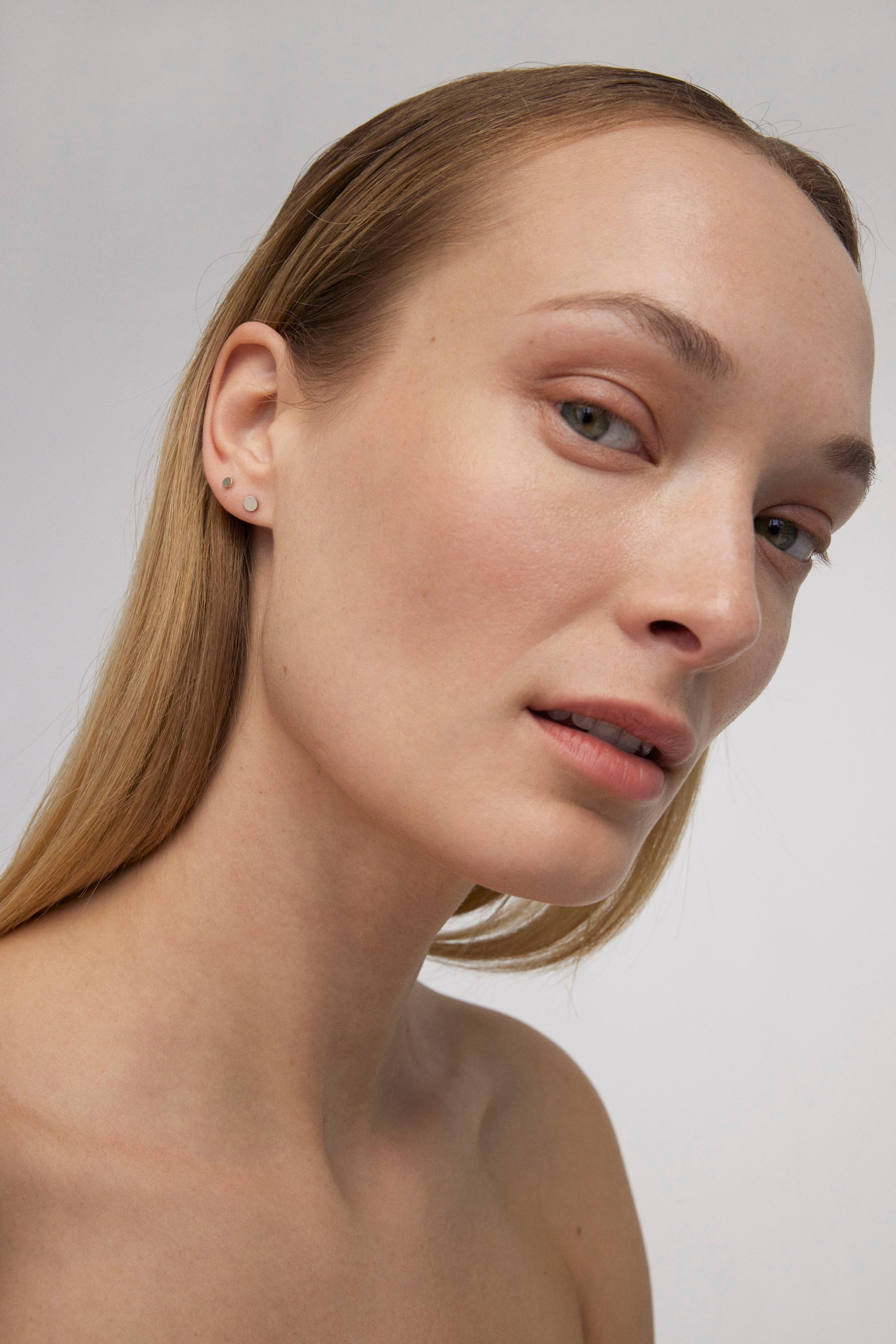 THE DOT AUKSINIS AUSKARAS SU PLOKŠČIU TAŠKU, 4MM