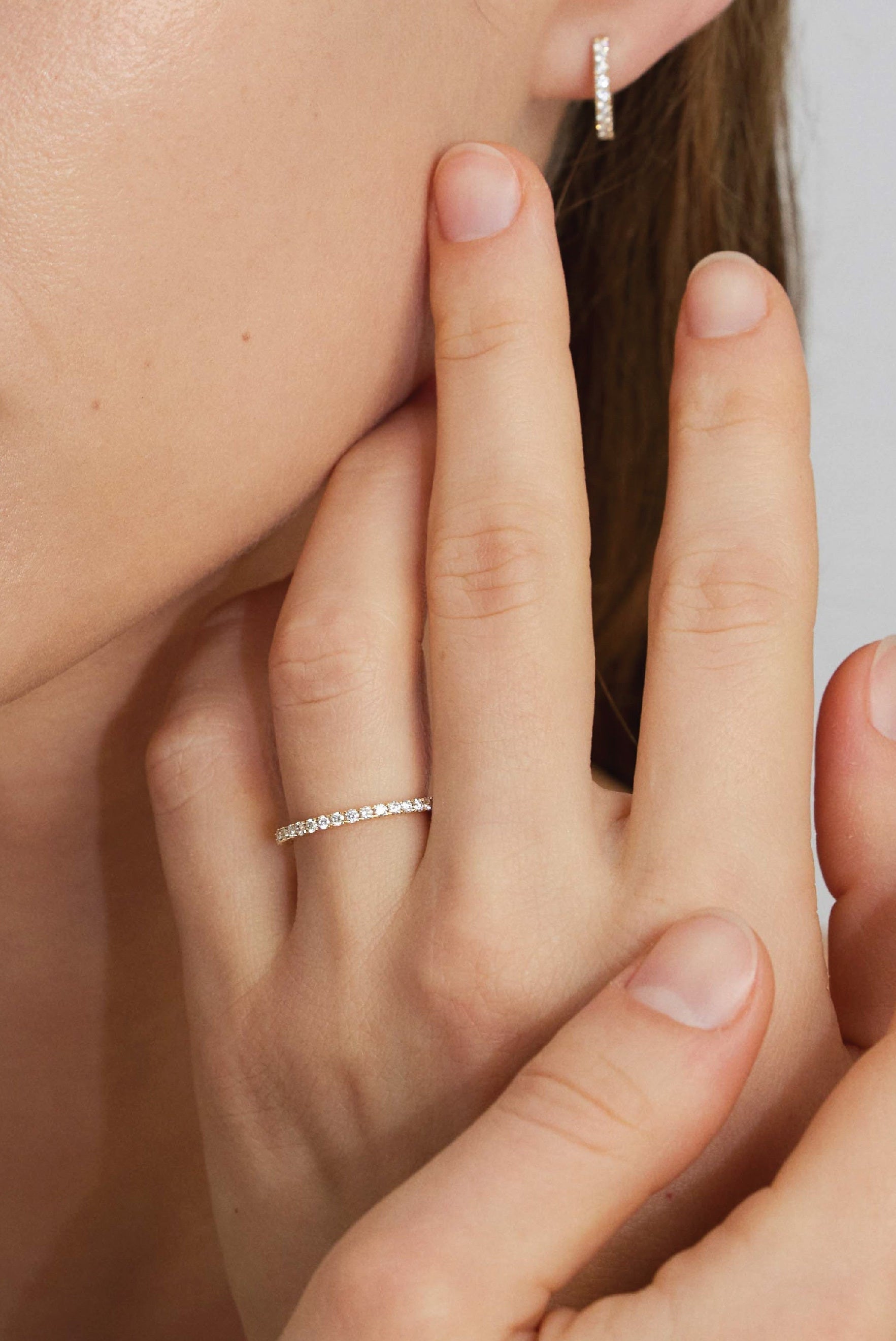 ECLIPSE ŽIEDAS SU DEIMANTAIS