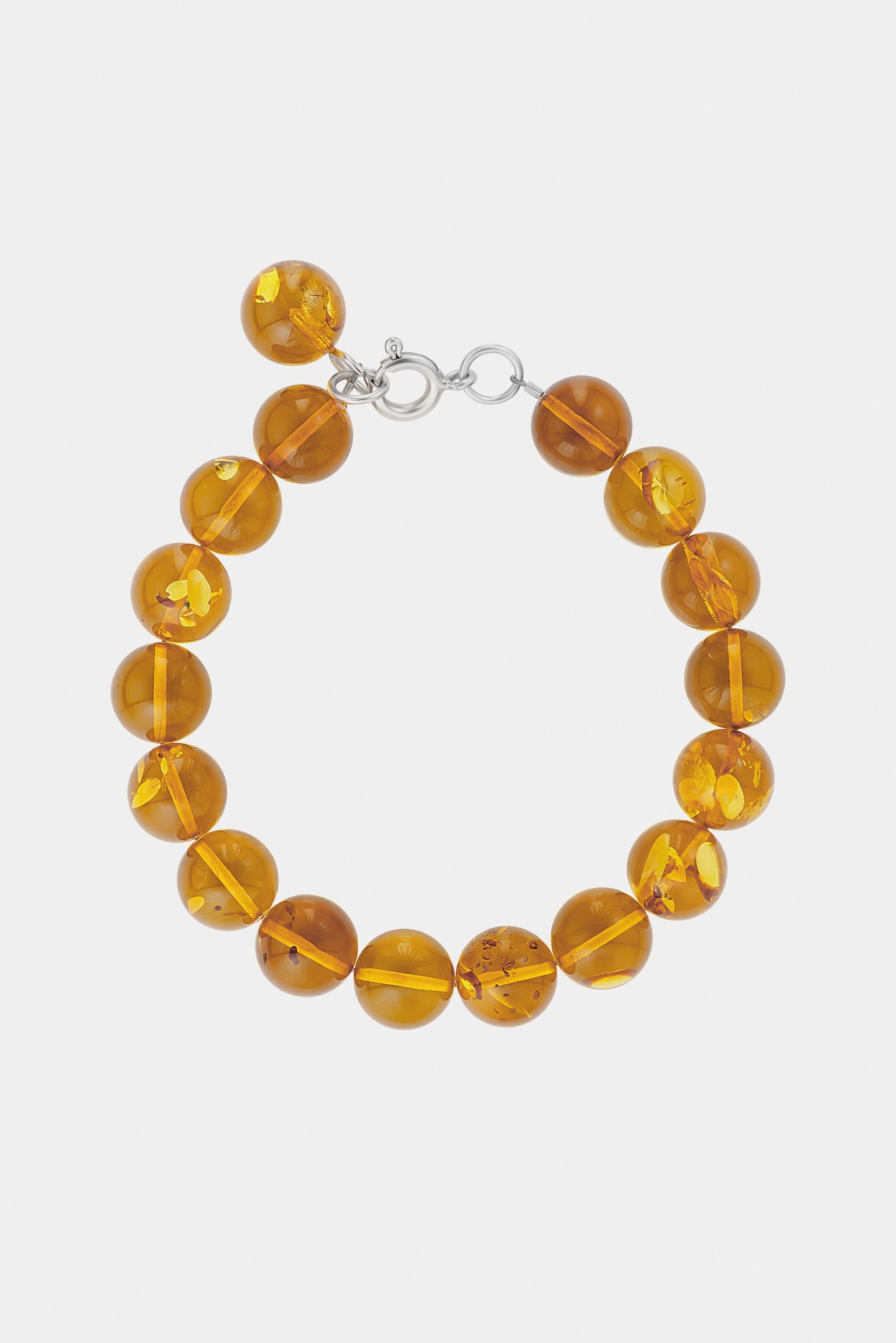 AMBRE DIDELIŲ GINTARŲ APYRANKĖ